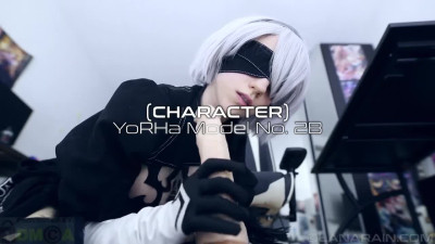 ManyVids Lana Rain NieR Automata B POV Footjob