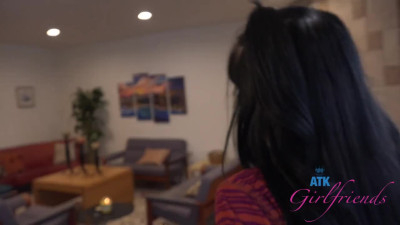 ATKGirlfriends Kitty Cam Jeans Skirt POV Sex