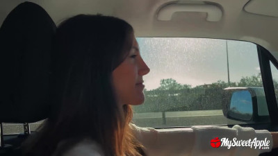 MySweetApple Blowjob In The Car
