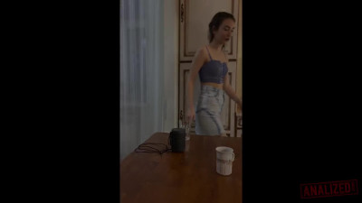Analized Vivian Grace Blindfolded Slut Gets Her Asshole Fucked Hard
