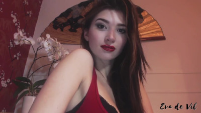 EvaDeVil Presents Eva De Vil Ass Worship In Red GAYME