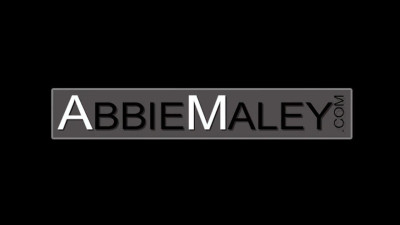 AbbieMaley Adorable Dildo Sucking Tease