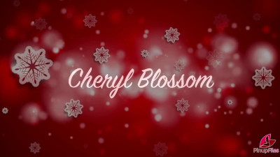PinupFiles Cheryl Blossom Festive Red