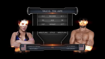 EvolvedFights Carmen Valentina Vs Dan Ferrari