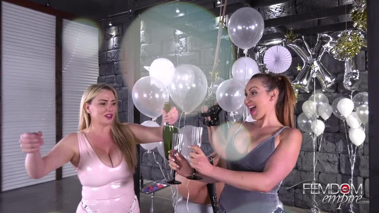 FemdomEmpire New Years Spit Roast SNiCKERS - Porn video | ePornXXX