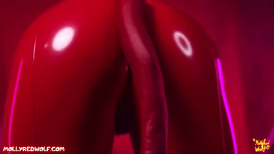 ManyVids MollyRedWolf Persona Hard Fuck In Latex