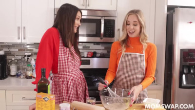 MomSwap Katrina Colt And Millie Morgan Taste It With The Tip