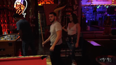 Mofos Slay Savage The Brunette Banged In The Bar