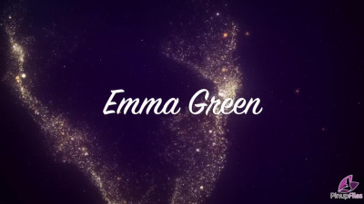 PinupFiles Emma Green Dark Flower Bra Lap Dance