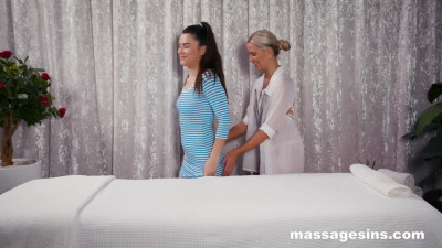 MassageSins Dido Angel And Haily Sanders Its Part Of The Massage