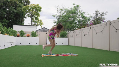 RKPrime Leana Lovings And Bianca Bangs Can She Do A Cartwheel