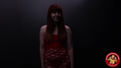 BlowBangGirls Hannah Grace Redhead Takes Facials And Cum In Mouth BTS