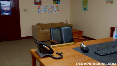 PervPrincipal Kate Dee Blowjob For Education