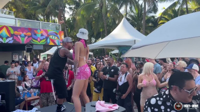 VickyAtHome BTS Fun At Miami Xbiz