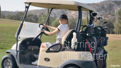 Superbe Lilla Katten Golf Pro