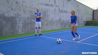 RKPrime Geishakyd Fellatio Over Football