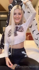 OnlyFans Eva Elfie Skeleton BJ And Fuck