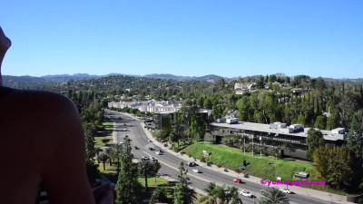 SofieMarie Balcony In Porn Valley
