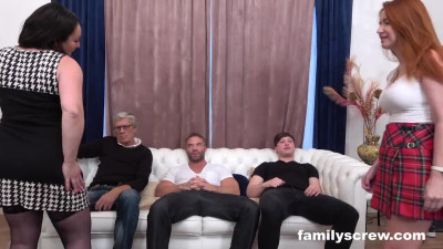 FamilyScrew Family Sluts Ass Party Part