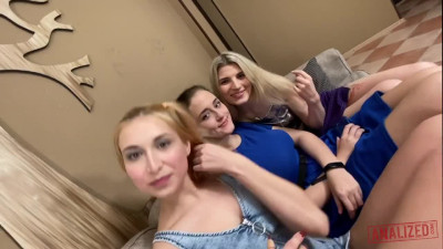Analized Iris Kiss Monroe Fox And Alexa Black Swingers Party