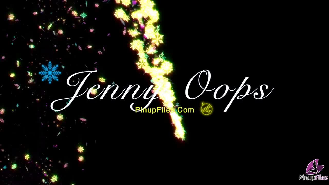 PinupFiles Jenny Oops Christmas - Porn video | ePornXXX