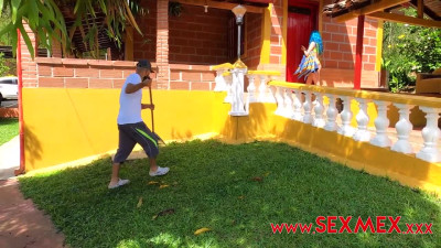 SexMex Min Galilea Sunbathing