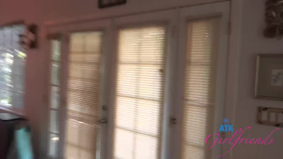 ATKGirlfriends Anna Claire Clouds Yellow Skirt POV