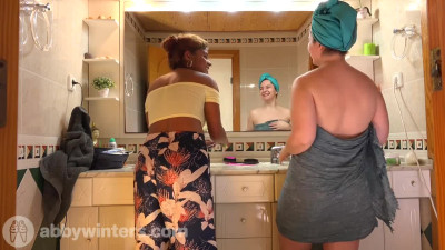 AbbyWinters Rita L And Paige E Quivering Together
