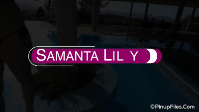 PinupFiles Samanta Lily Sparkle Bikini