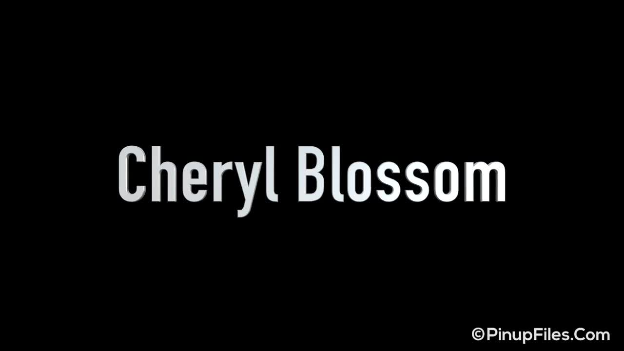 PinupFiles Cheryl Blossom Black and Orange Lap Dance - Porn video | ePornXXX