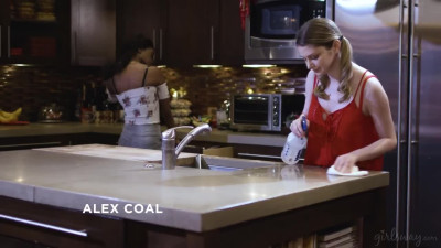 GirlsWay Bunny Colby And Alex Coal Are U F O Real