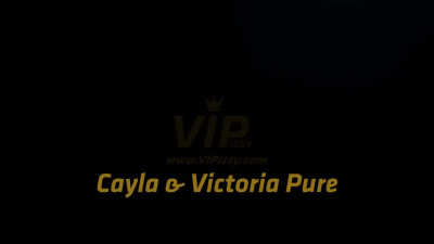 VIPissy Cayla And Victoria Pure Beddable Blondes