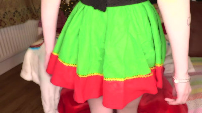 ManyVids Sydney Harwin Can I Be Head Elf NOW Santa
