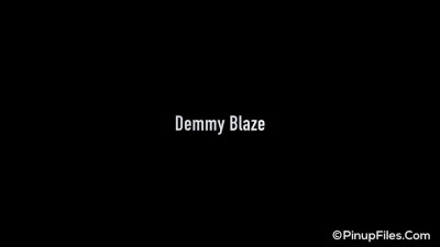 PinupFiles Demmy Blaze Black and Orange