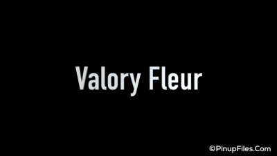 PinupFiles Valory Fleur Sexy Stairs