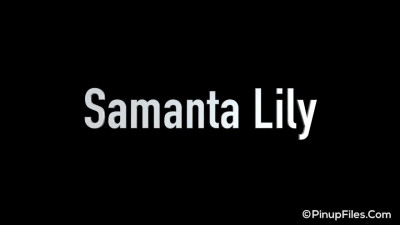 PinupFiles Samanta Lily Black and Silver