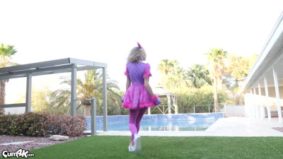 CumK Allie Addison Pied On Halloween WRB