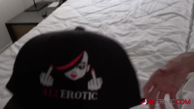AltErotic Sophie Logan Sucks A Huge Cock In Pov