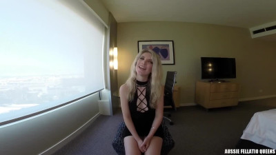 AussieFellatioQueens Alice Eden Audition Scene