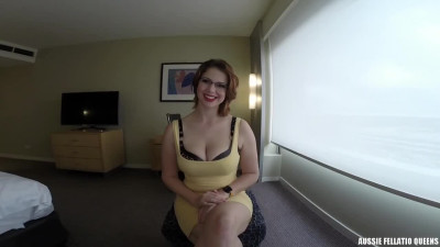 AussieFellatioQueens Ellie Zena Audition Scene