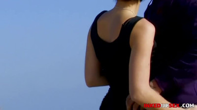 AltErotic Kenza Suck Rough Outdoor Sex