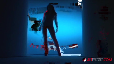 AltErotic Jade Starr Sensual Masturbation In Blue Light