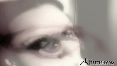 AltErotic Darenzia Strips Off In Black And White