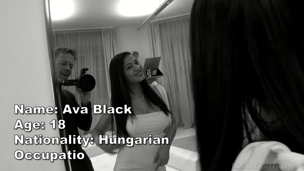 RoccoSiffredi Ava Black Intimate Casting - Porn video | ePornXXX