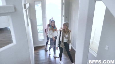 BFFS Avery Cristy Charlotte Sins And Jenna Ross In The Jizzcuzzi