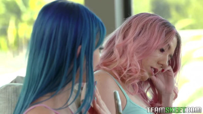 StepSiblings Paisley Bennett And Jewelz Blu Double Stepsister Snatch