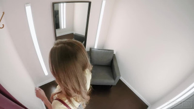 FittingRoom Melissa White Sweet Booty Italian Teen