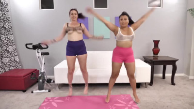 WillTile Bella Rossi And Cody Carter Big Workout