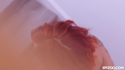 Spizoo Anya Gold Double Vaginal With Tattooed Redhead