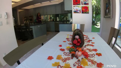 POVD Lisa Ann Sex On Thanksgiving